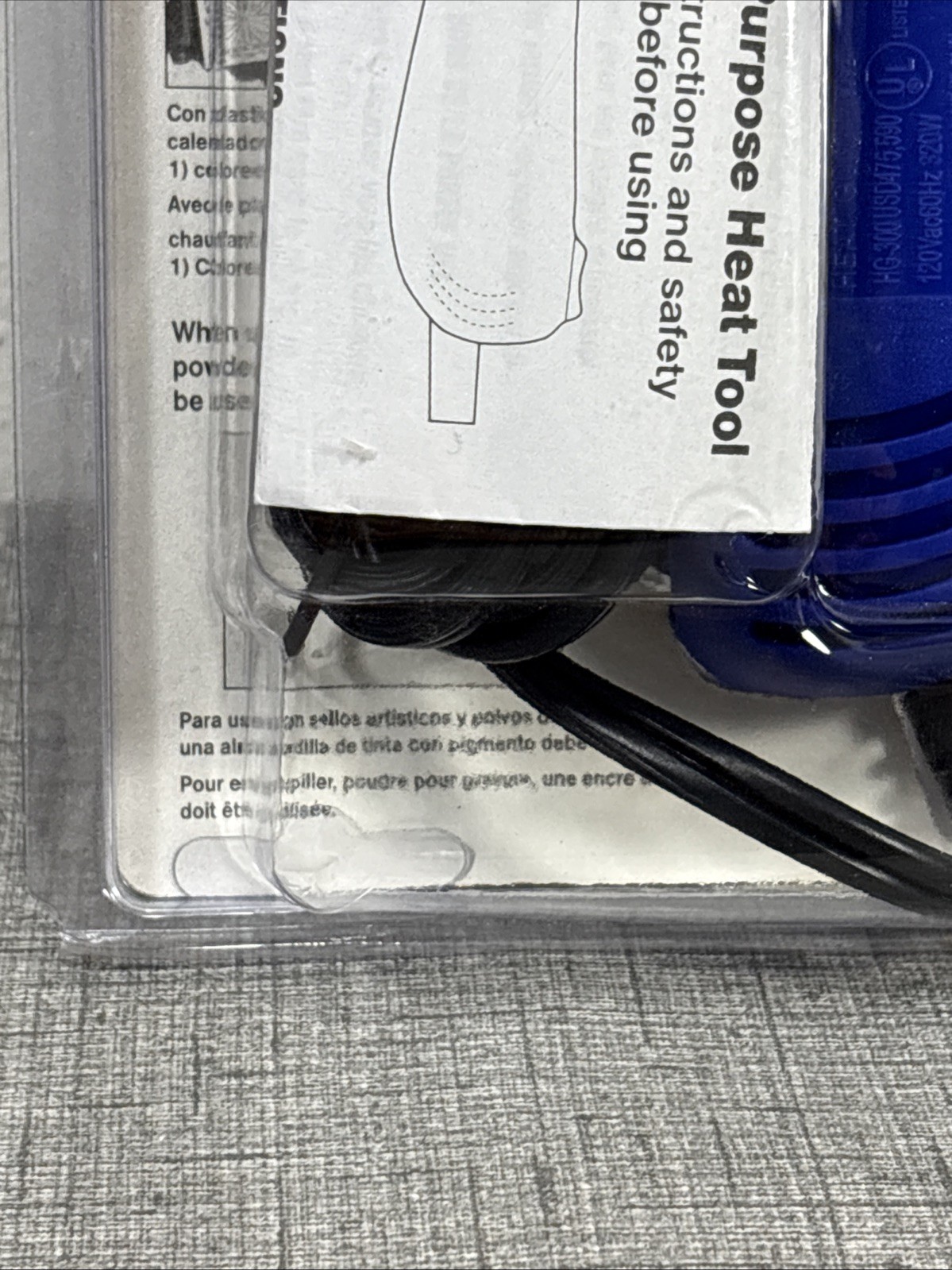 Darice Crafter's Toolbox Multi-Purpose Heat Tool With Support Bracket Easy NEW