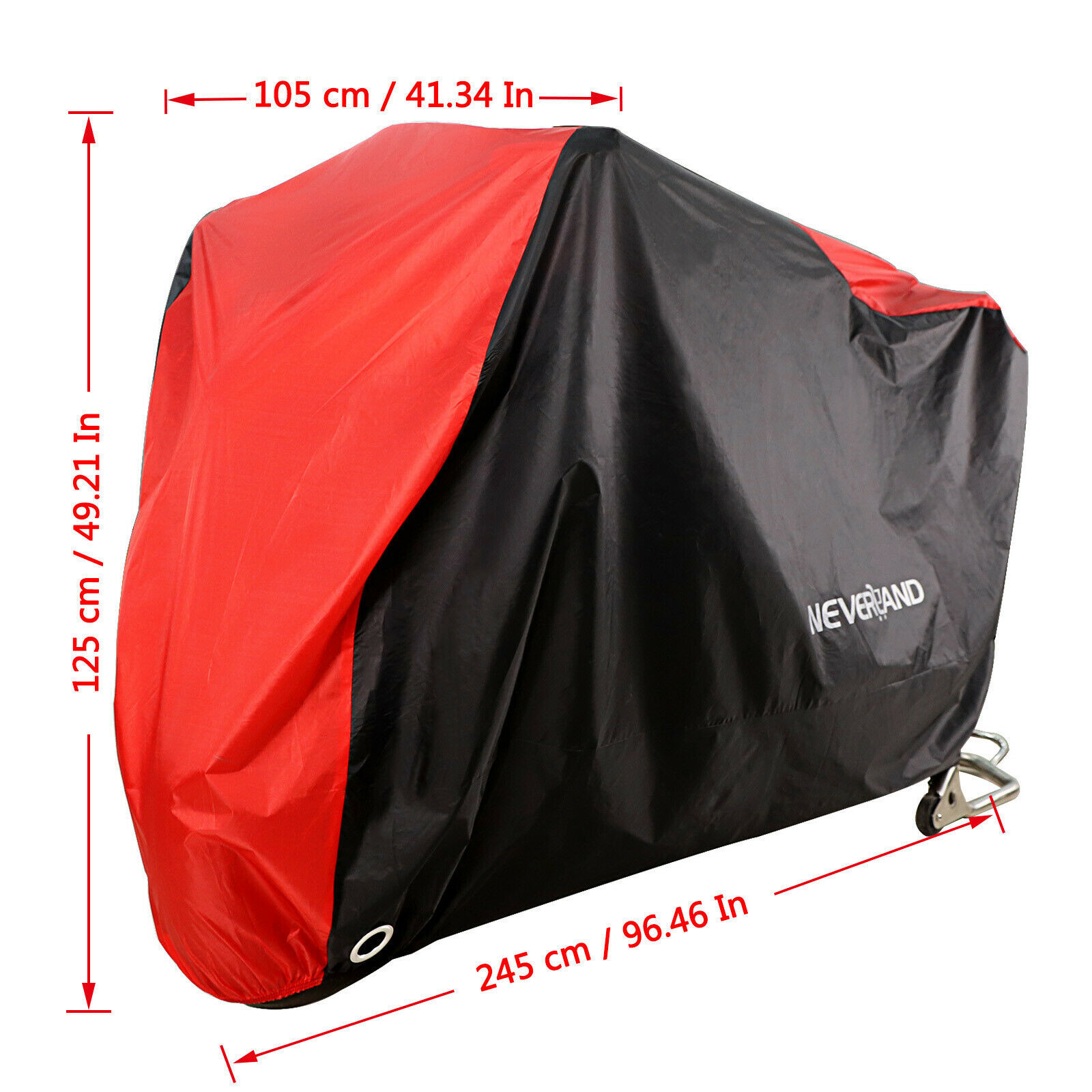 Waterproof Heavy Duty XL Motorcycle Cover All Weather Protection Anti-UV Rain