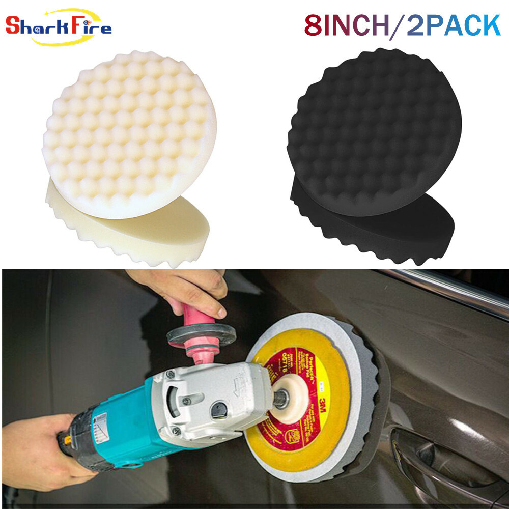 Foam Compounding Pad 8 Inch  Single Sided Foam Polishing Pad For Car  Wash clean