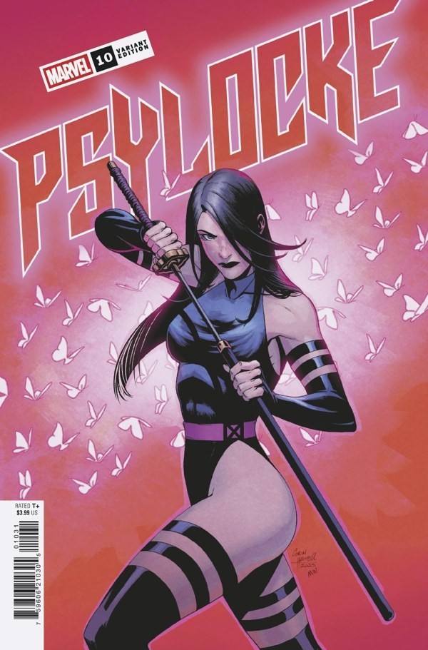 Psylocke #10 Corin Howell Variant Cover 8/20 Marvel Comics
