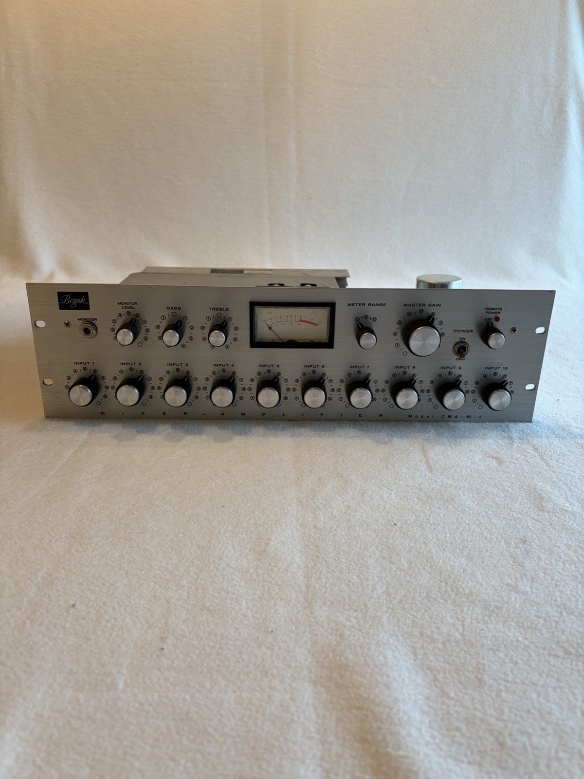 Bozak CMA-10-1 Mono Mixer-Amplifier In Excellent Working Condition (Unit #1/2)