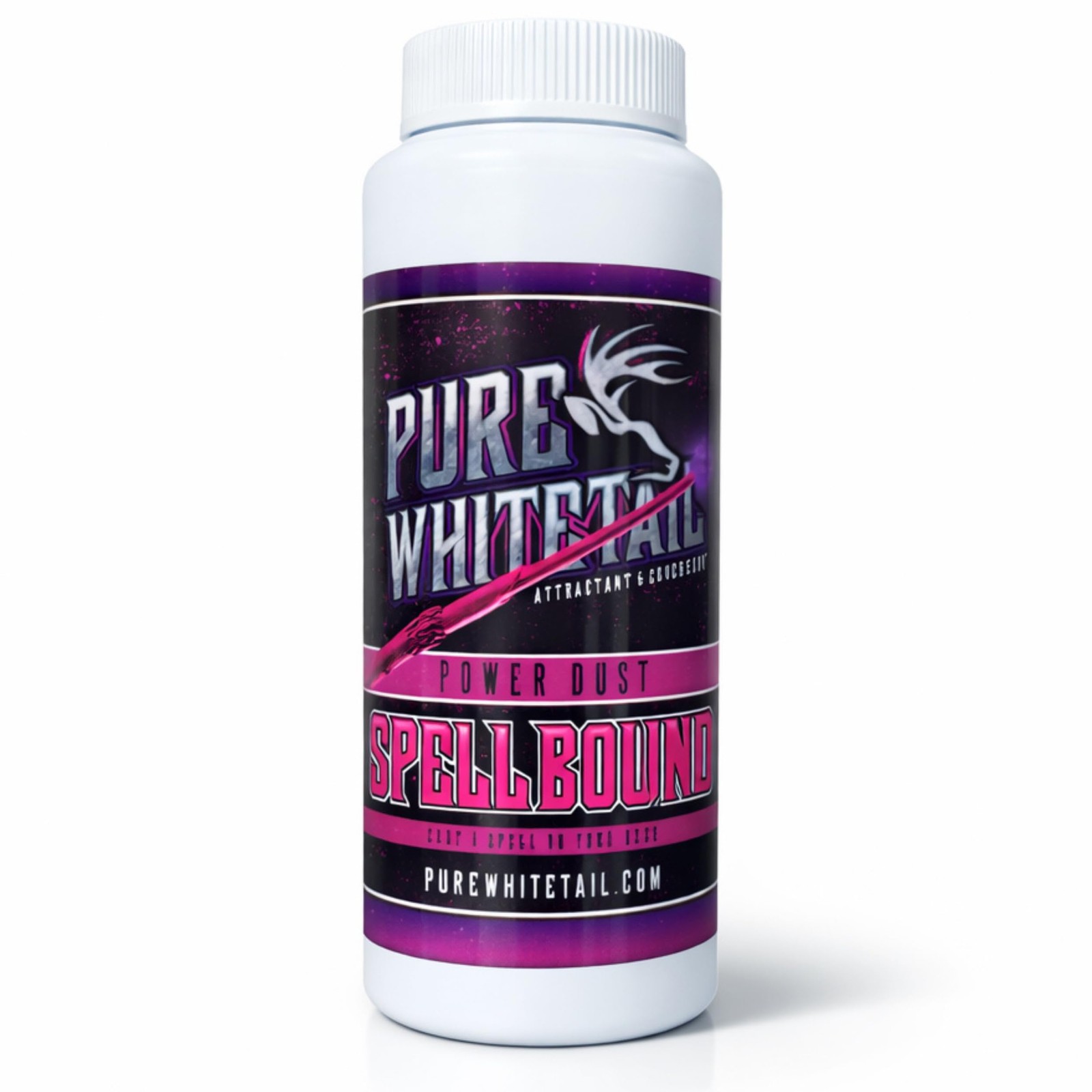 Pure Whitetail Spell Bound Power Dust Deer Scent, All Season Mock Scrape...