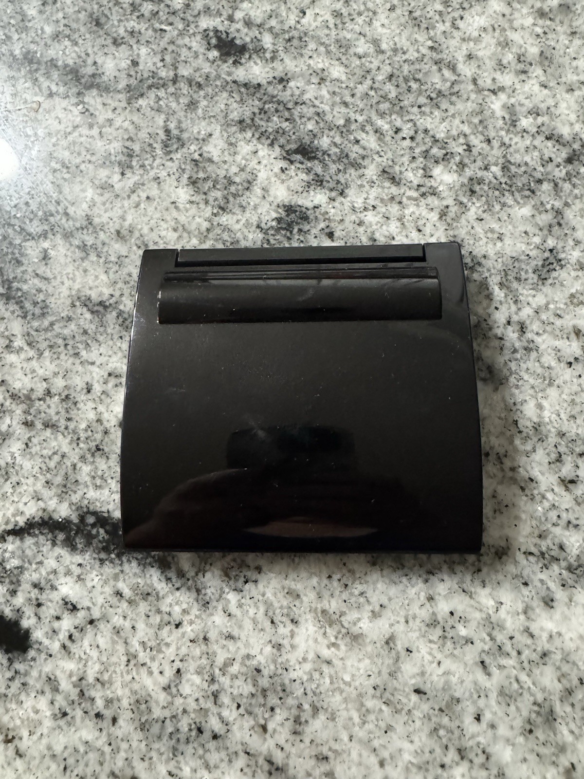 Mary Kay Cosmetic Compact Black Plastic with Mirror