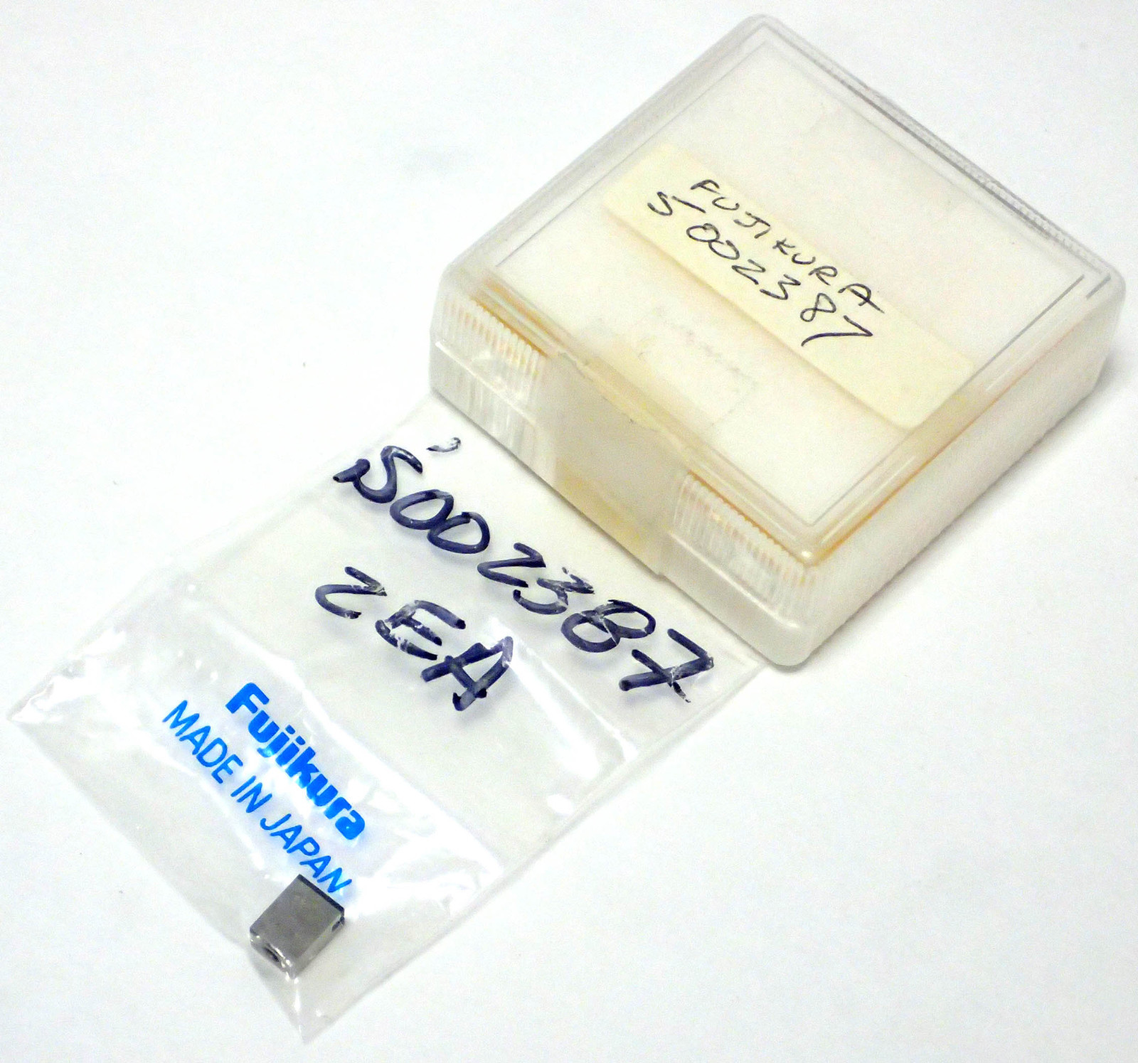 FUJIKURA 5002387 FUSION FIBER HOLDER (CHUCK) w/ STORAGE BOX