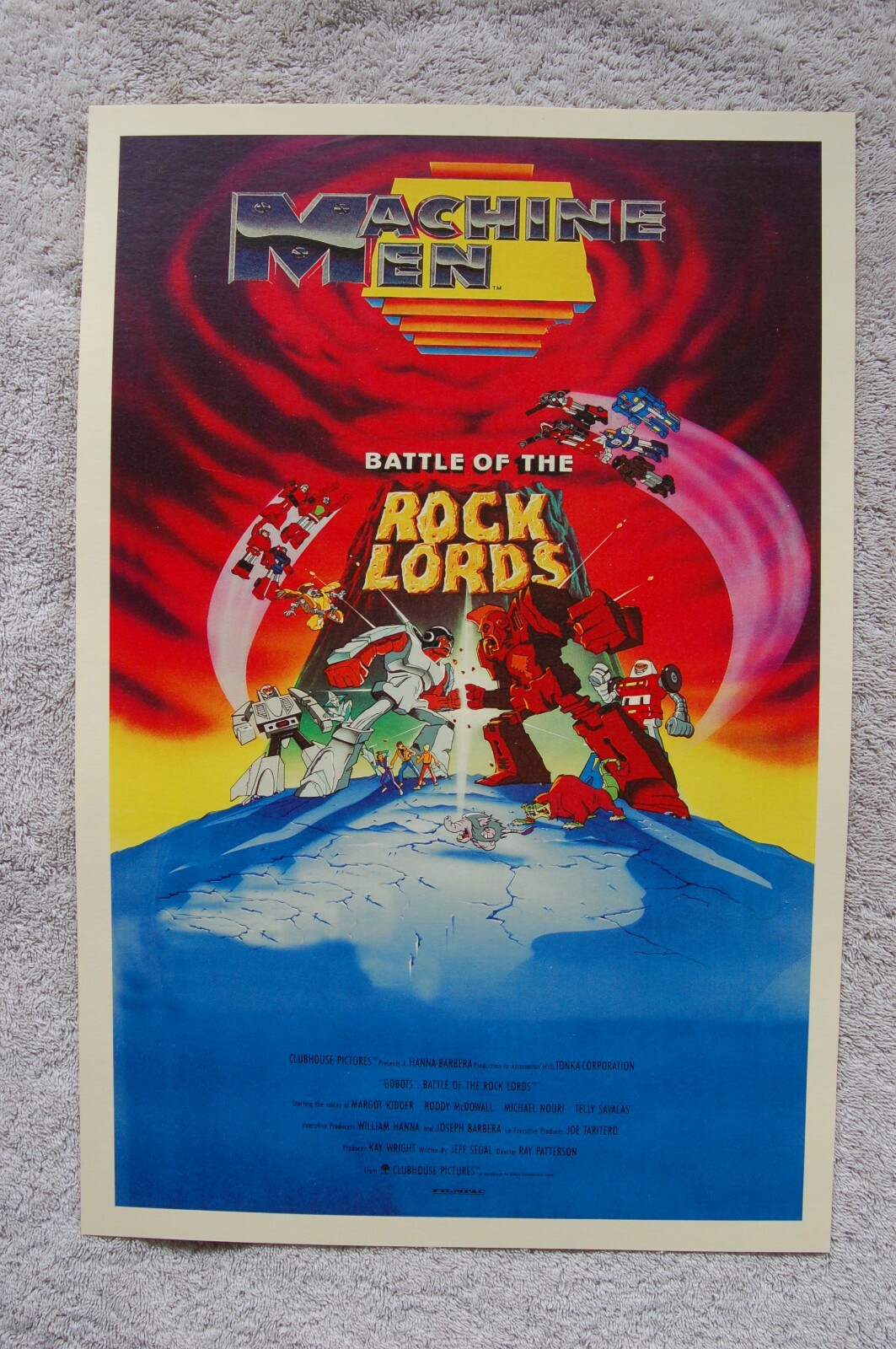 Machine Men Battle of the Rock Lords Lobby Card Movie Poster