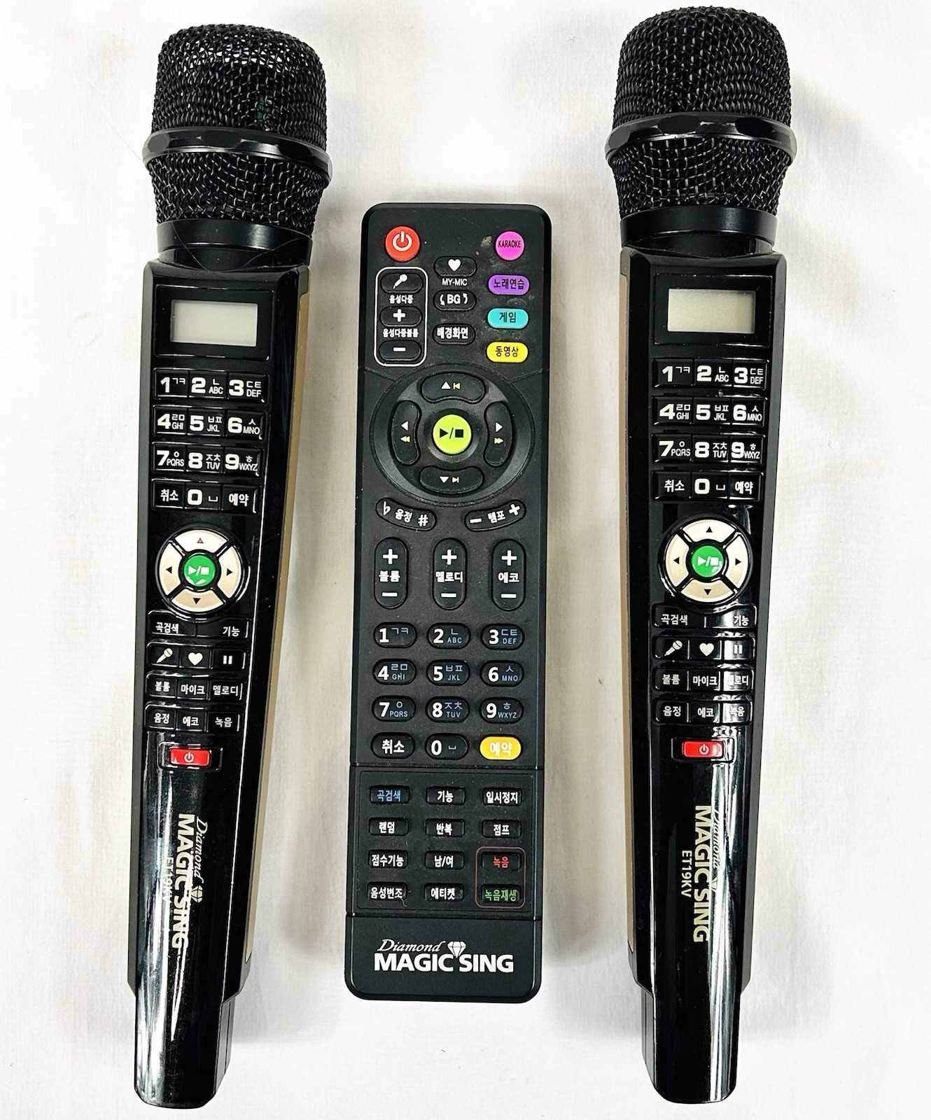Diamond Magic Sing ET19KV 2 Microphones and Remote
