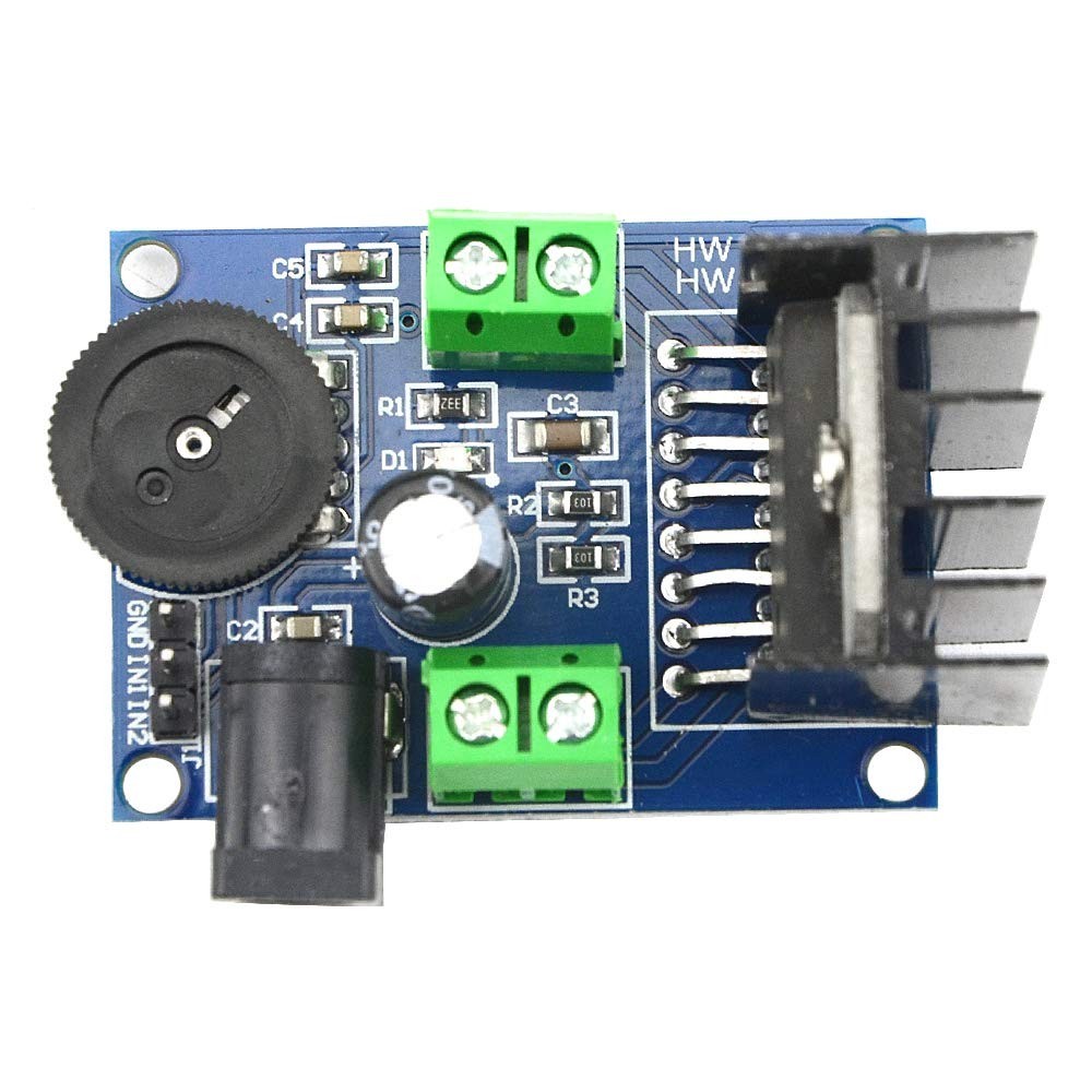 2Pcs Dual-Channel Audio Power Amplifier Board Module Power Input Mode 4-8 Ohm...