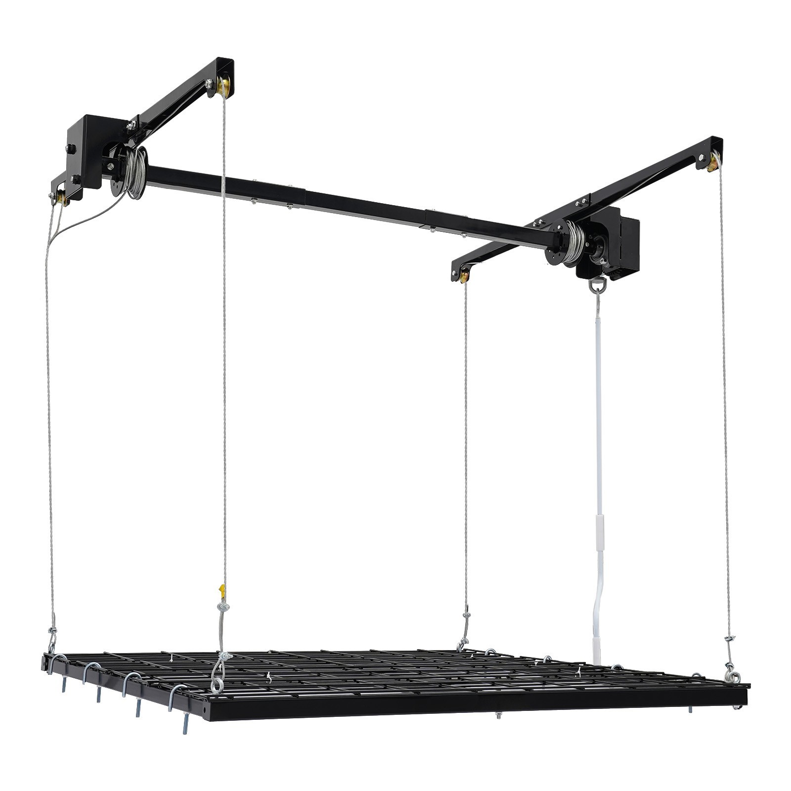 Overhead Garage Lifting Storage Rack Garage Storage Rack Adjustable Height