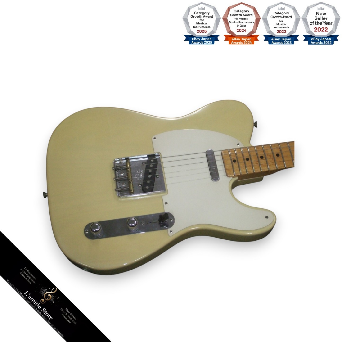 Fender Custom Shop 1950 Telecaster Ash Body Maple Neck Excellent