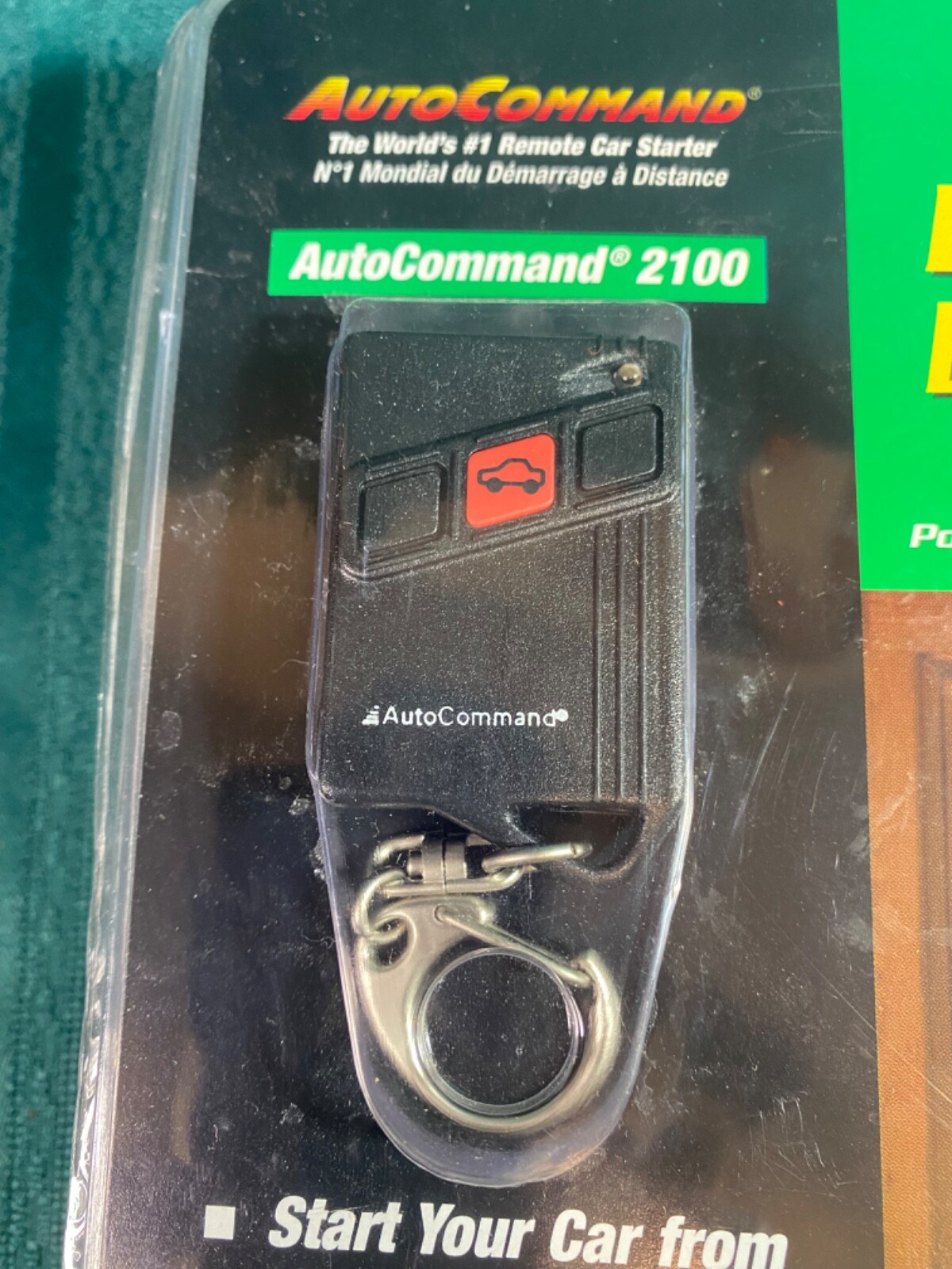 DesignTech Remote Control Car Starter Auto Command NEW Unopened Model #28921