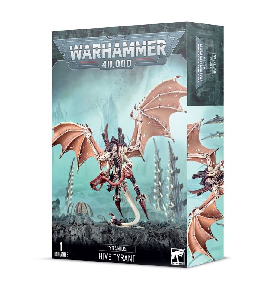 Warhammer 40K: Tyranid Winged Hive Tyrant Mini Figure