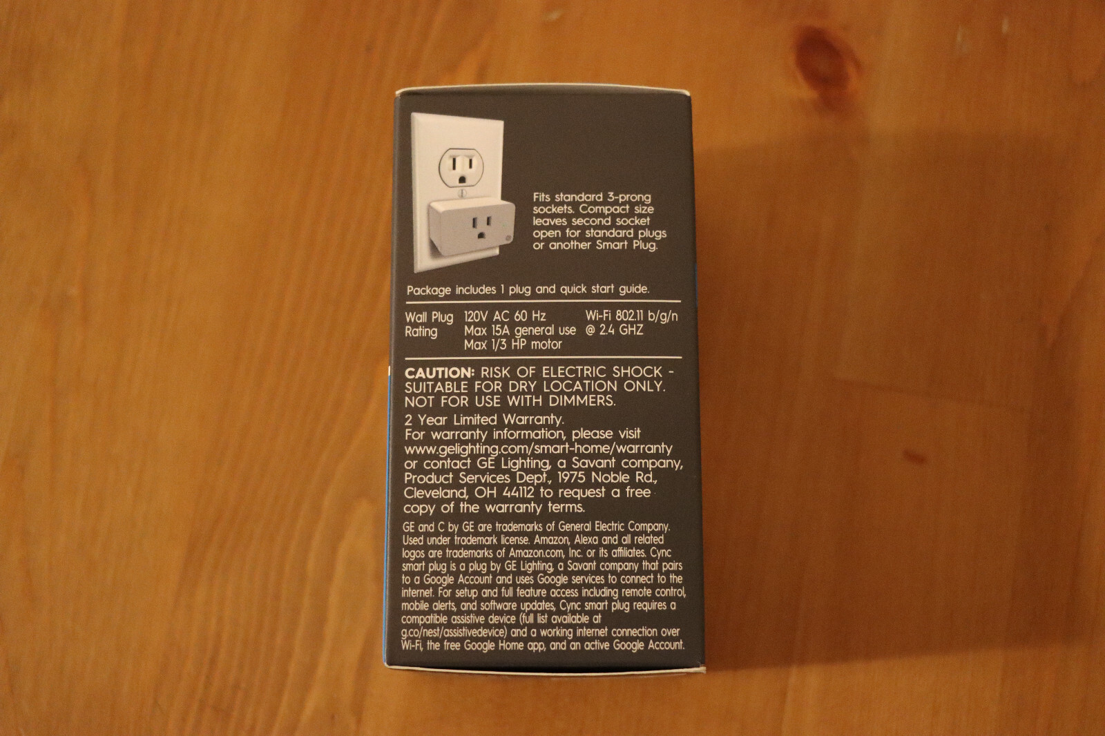 C by GE - INDOOR Smart Plug with Smart PLUG - Alexa / Google ASSISTANT New