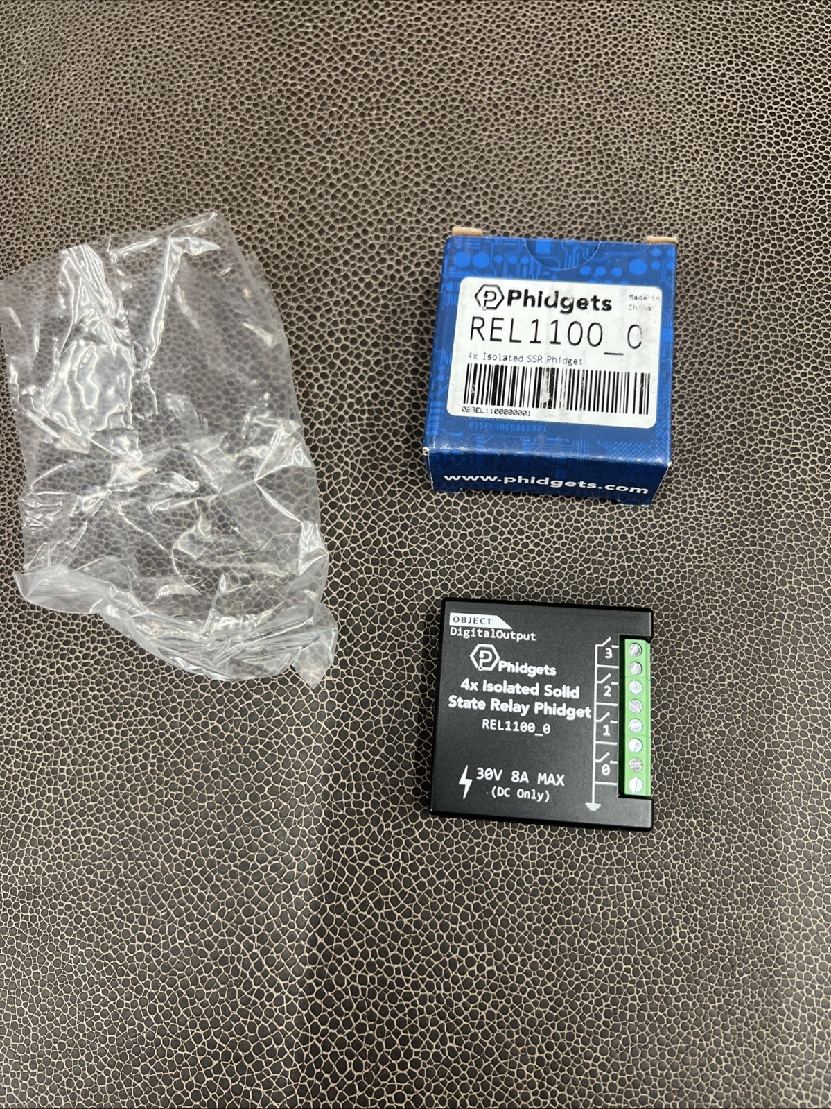 Phidgets REL1100_0 4x Isolated Solid State Relay Phidget SSR REL1100 Outputs