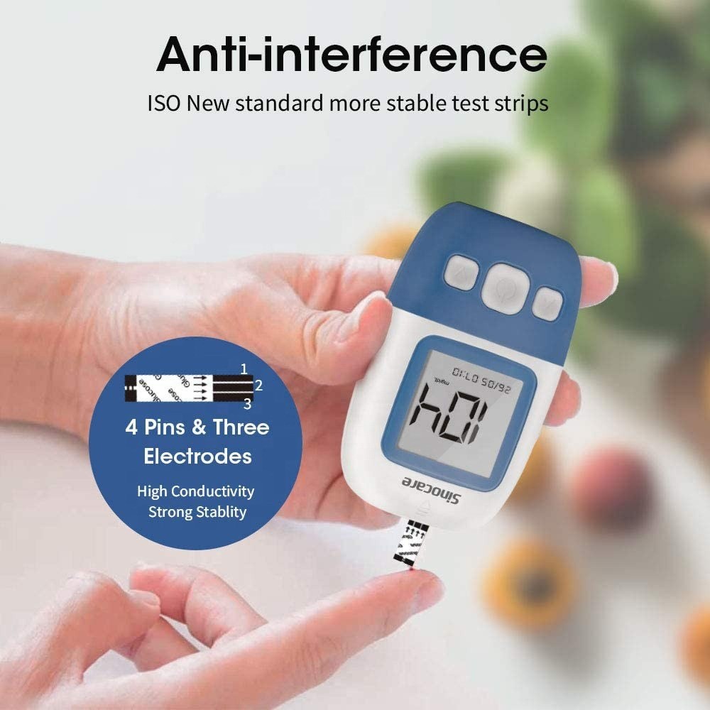 Sinocare Safe AQ Angel Blood Glucose Meter,Home Blood Glucose Detector