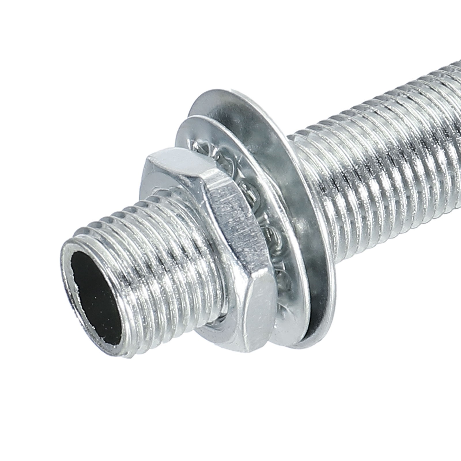 35Pack - 11.8" Lamp Pipe Kit with Lock Nuts Washers 1/8IP Thread Fasteners