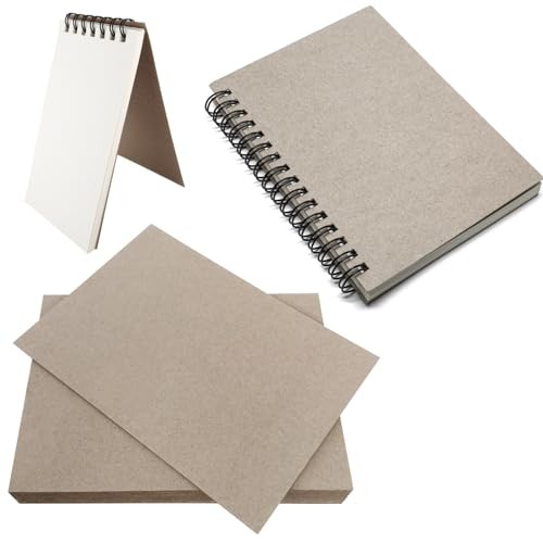Chipboard for Book Binding, Book Binding Kits Include 20 20PCS 5"x7" book board