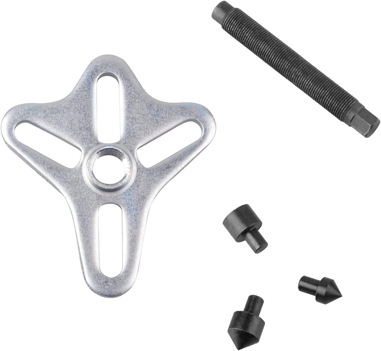 Harmonic Balancer Puller Set, 46 Pcs Flywheel Steering Wheel Puller Kit Gear ...