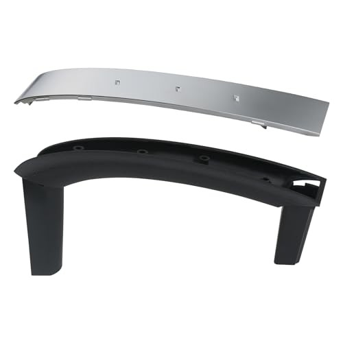 APPERFiT 350Z Door Pull Handle Grip & Trim Assembly () Right Passenger Silver