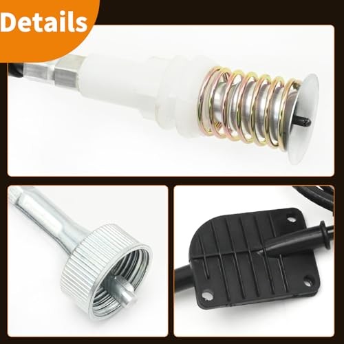 25050-22G01 Black Speedometer Cable, Replacement for Big-M Pickup Replacement