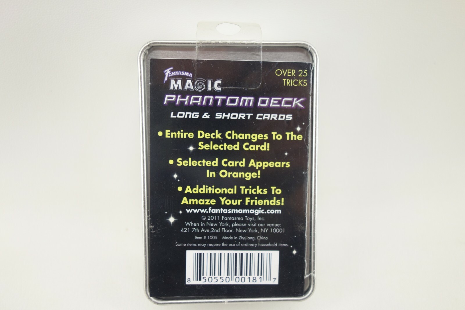 FANTASMA MAGIC PHANTOM DECK OVER- 25 TRICKS New Sealed