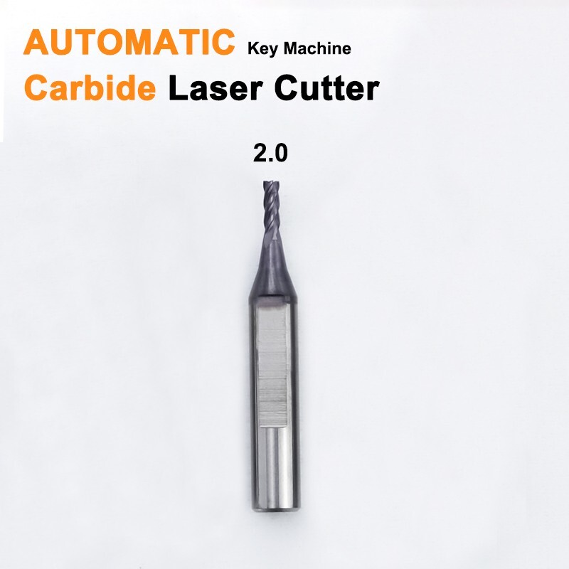 Automatic Key Machine End Mill 2.0MM Cutter Fit with Condor Miracle A9 SEC-E9