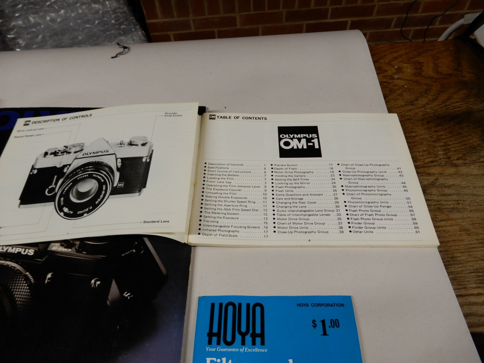 Olymous OM-2 Manual and Many Awesome OM System Sales Brochures