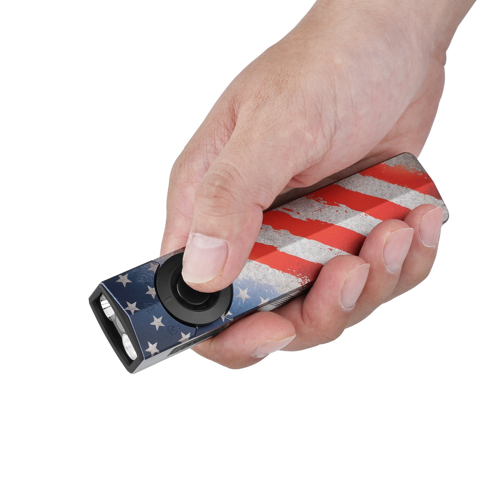 Olight ArkPro Class 3R & Baton 4 Pro Stars & Stripes Edition CW Flashlights