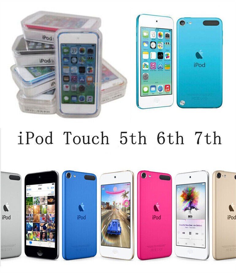 NEW Apple iPod Touch 5th 6th 7thGeneration 16/32/64/128/256GB Lot All Colors -W