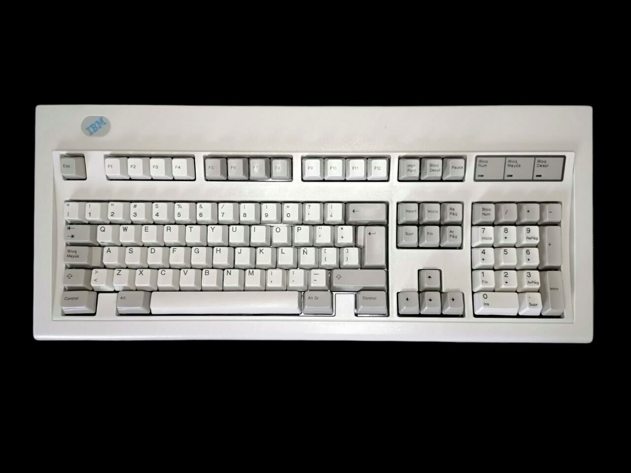 SPANISH Language KEYCAPS IBM Model M Keyboard Buckling Spring Keys Caps IN STOCK