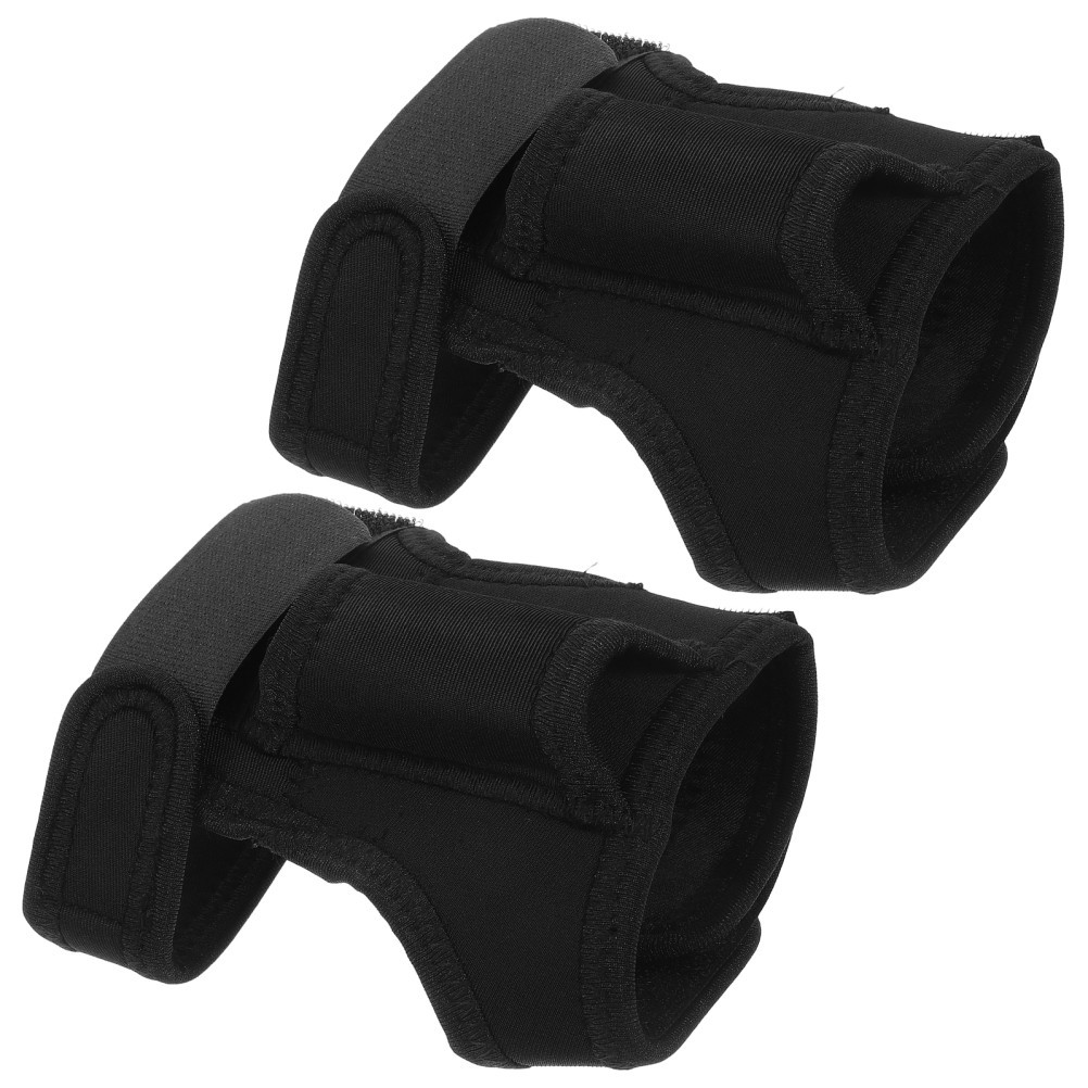2Pcs Black Scuba Wrist Flashlight Mount Lightweight Adjustable Flashlight Sleeve
