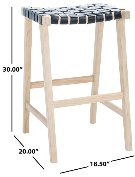 Safavieh Abreu Rectangle Barstool, Reduced Price 2172720810 BST1012B