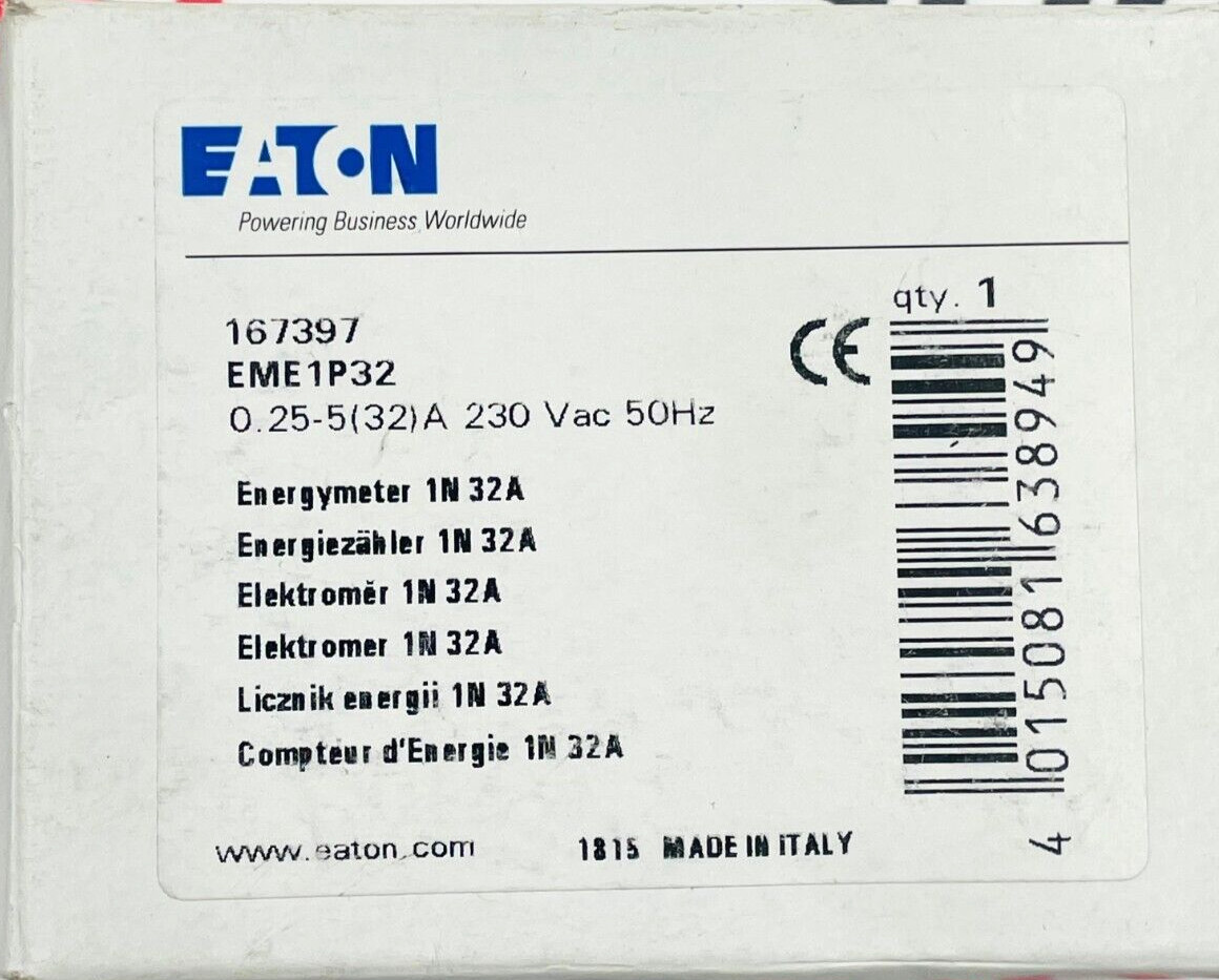 EATON EME1P32 Energy Meter 167397