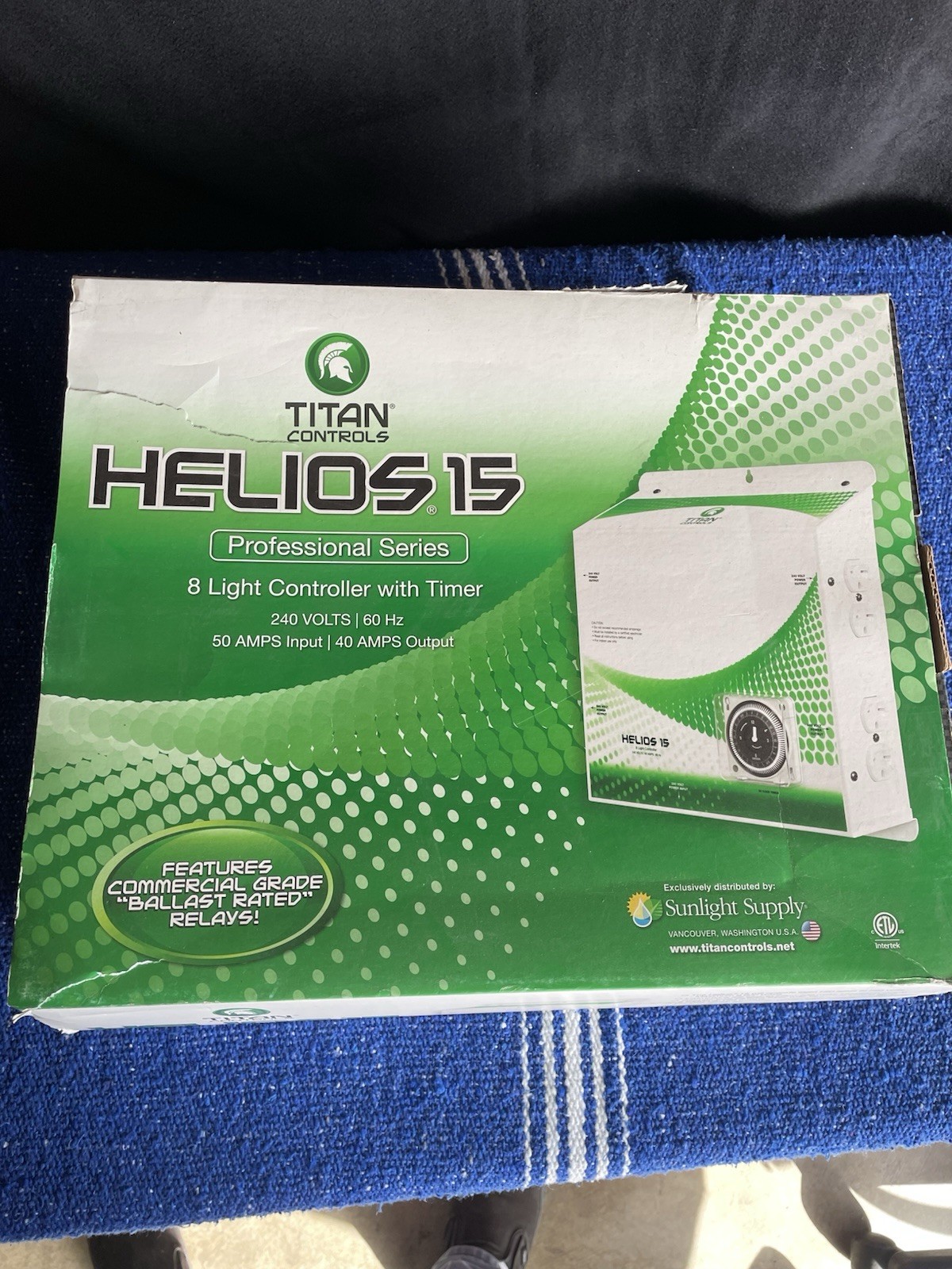 Helios 15 8 Light Controller With Timer