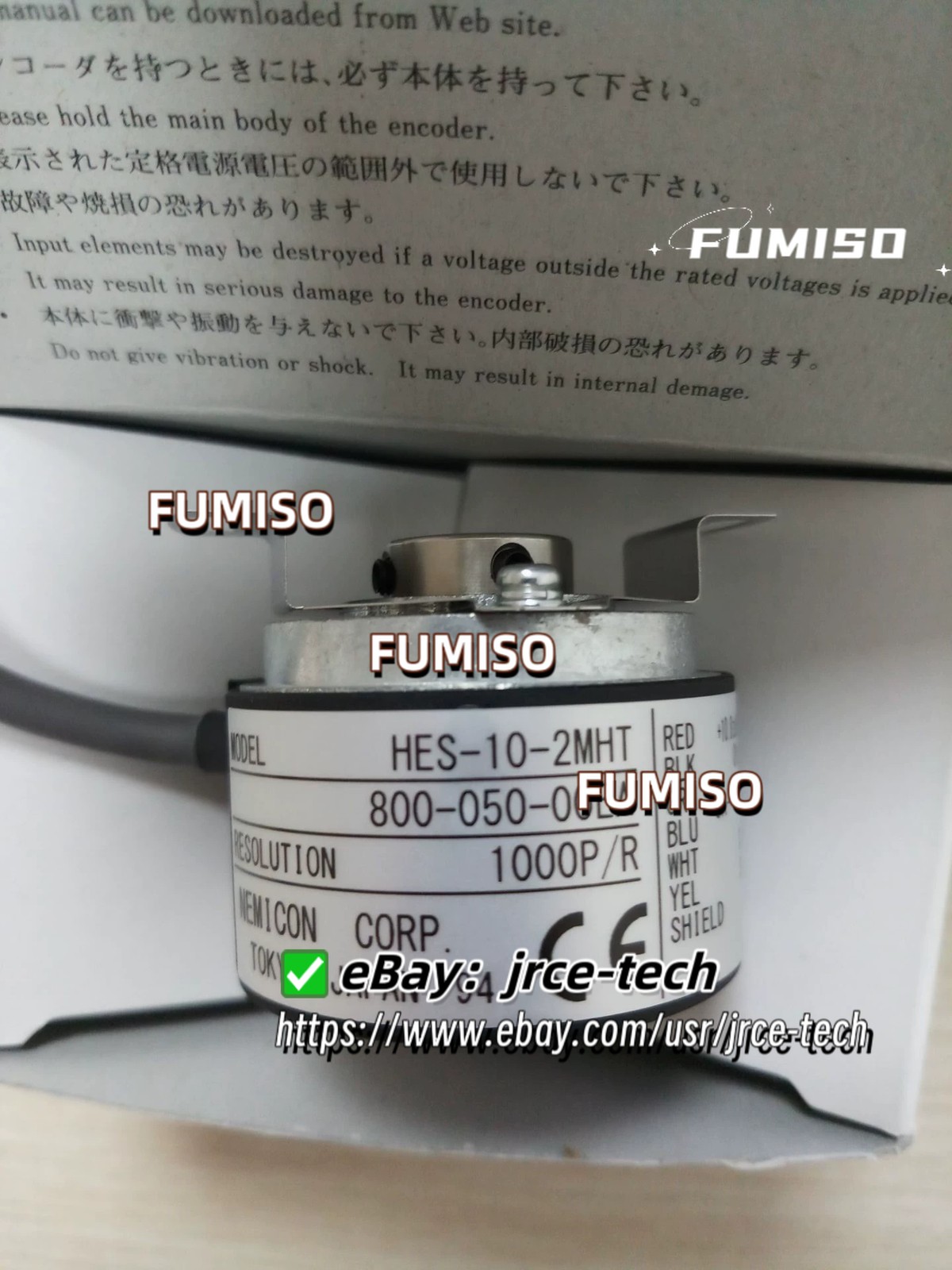 1pcs New NEMICON HES-10-2MHT-800-050-00EA Encoder*jrce