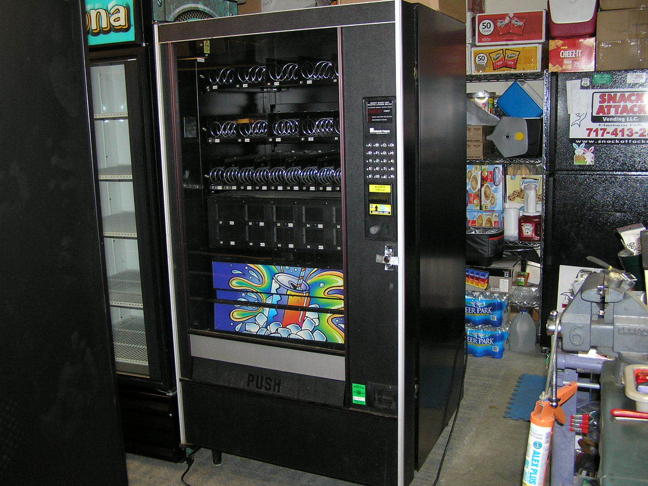 (AP) AUTOMATIC PRODUCTS LCM 1, 2, 3, 4 SNACK VENDING MACHINE BEZEL / Free Ship!