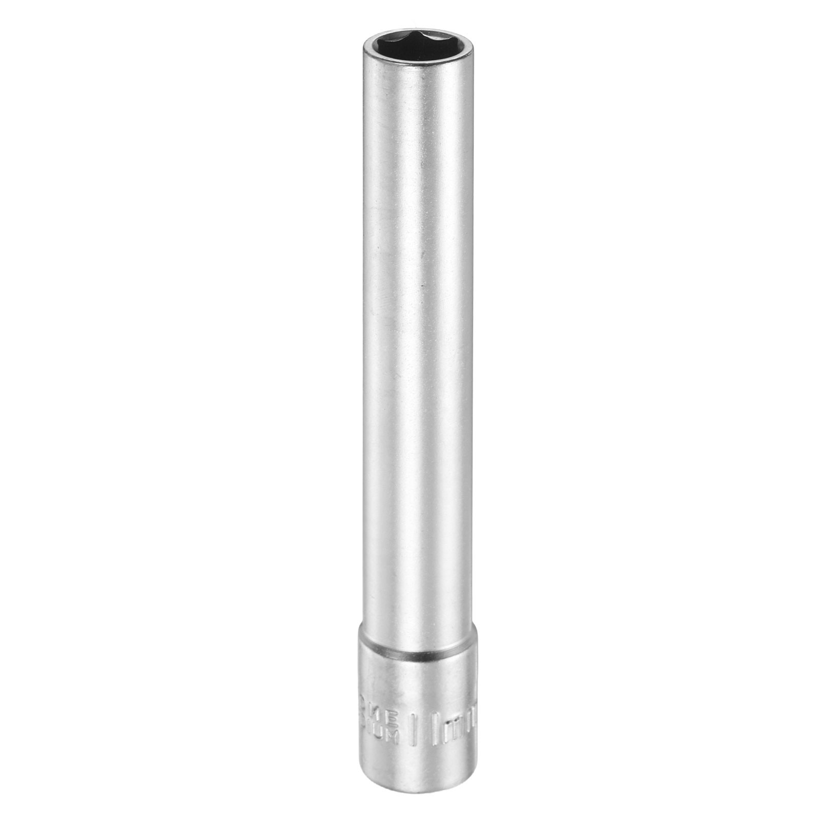 6 Points Deep Socket 3/8" Drive 11mm Nickel Plating Flip Sleeve 4.7" Long