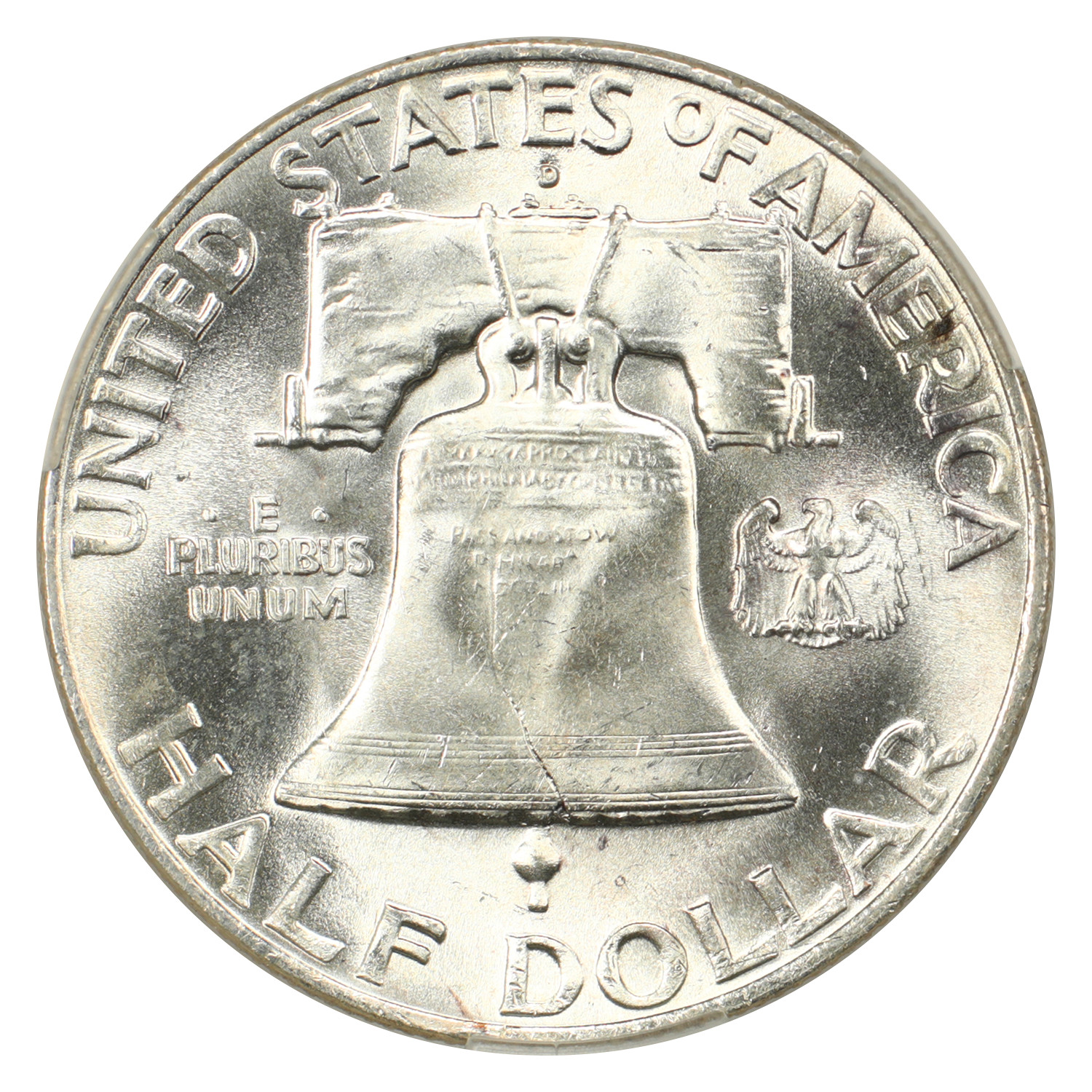 1951-D 50C CACG MS62FBL - Franklin Half Dollar