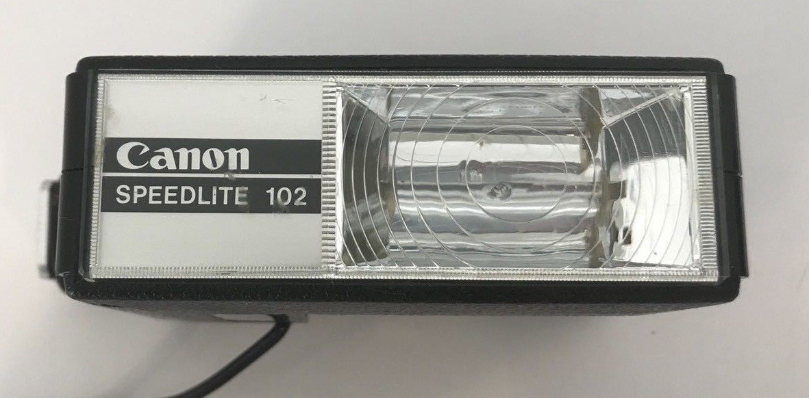 Canon Speedlite 102 Flash Electronic