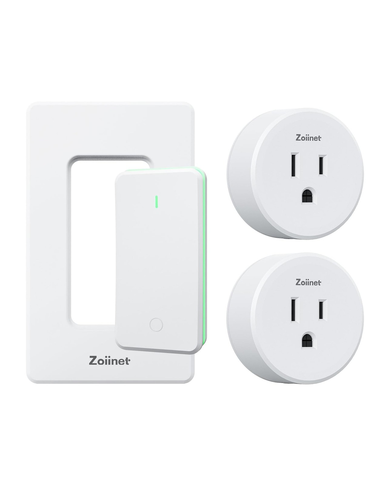 Remote Control Outlet Plug Switch, Buckle Design & Removable Wireless Light S...