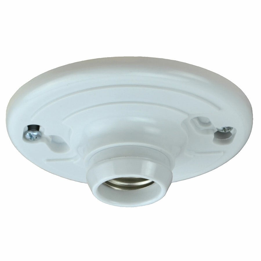 Allied Moulded LH-11WP Keyless Lampholder 250V 660W Medium Base Box Mount