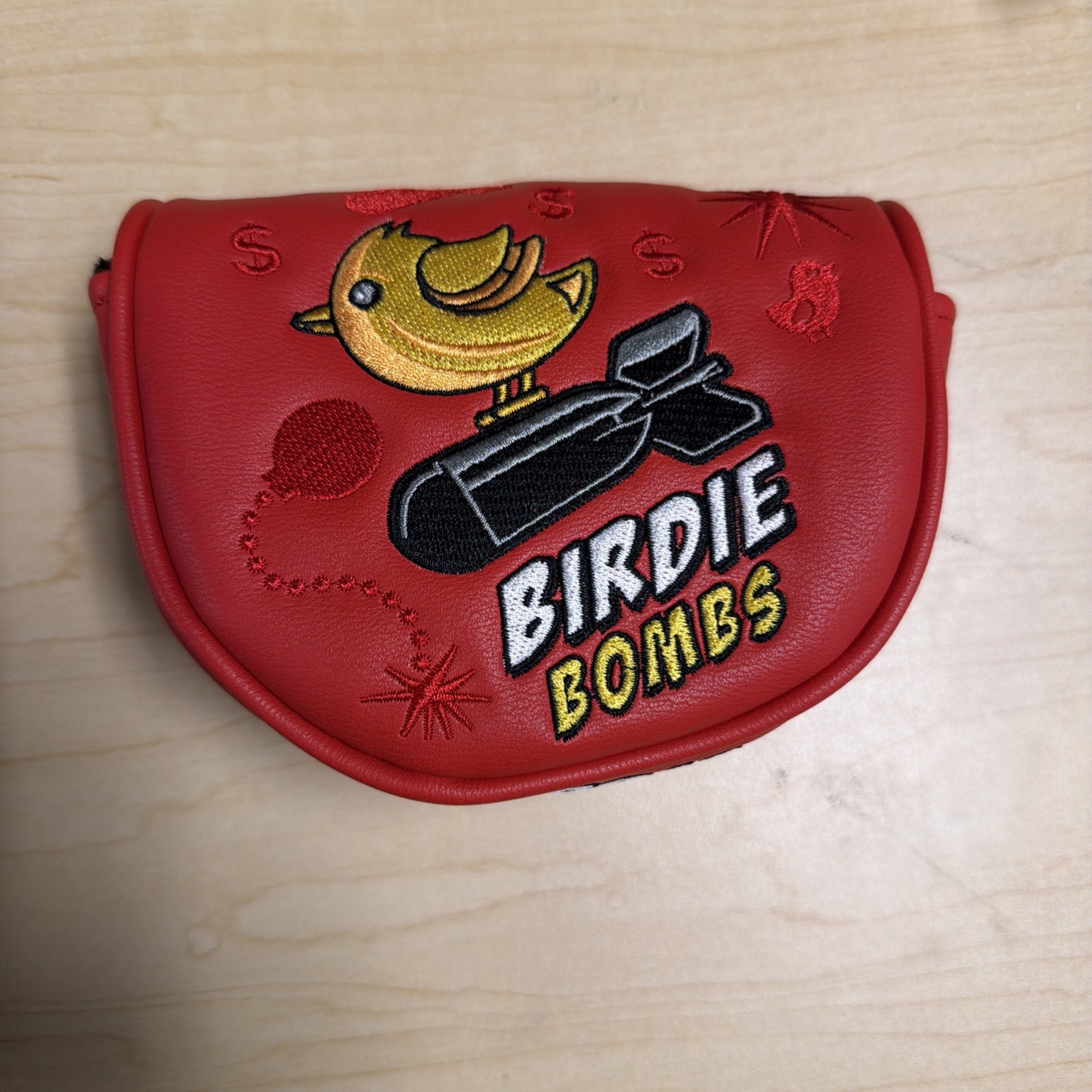 New Birdie Bombs Mezz Max Oz.1 Oz Center Shaft Putter Cover - Rare LAB Rats