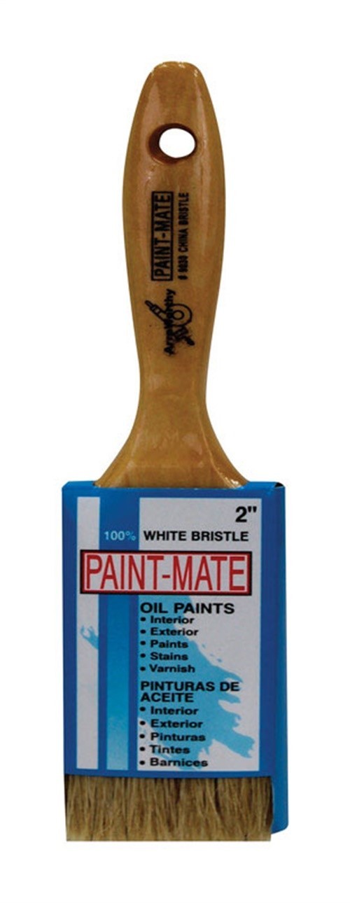 ArroWorthy 9030 2 Paint-Mate China Bristle Chiseled Paint Brush 2 in.