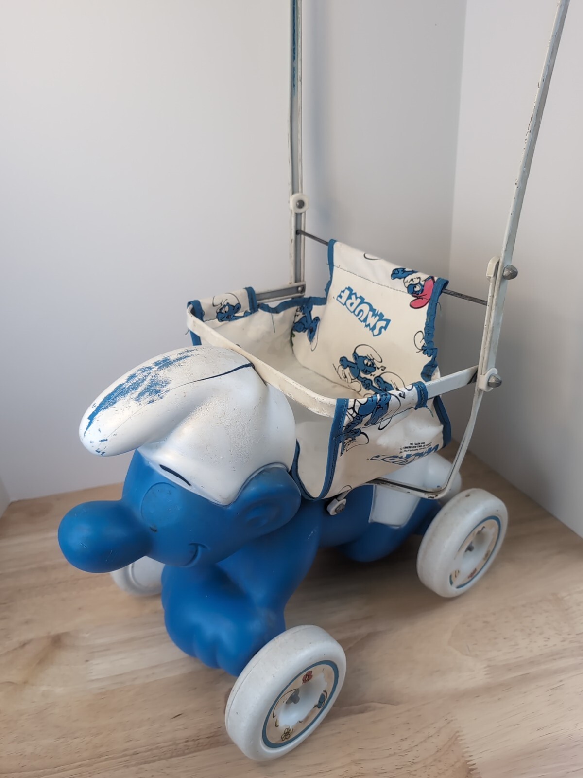 Smurf Stroller Kids Toy Doll Stroller