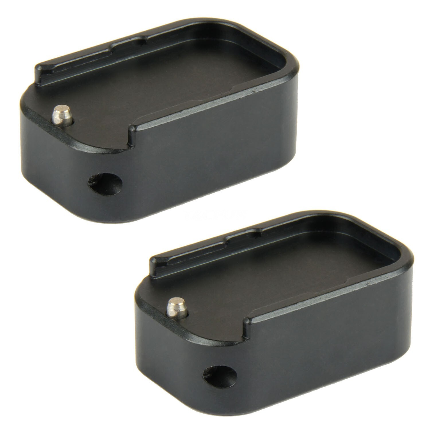 2PACK Weighted Magazine Base Plate Compatible with Glock 9mm/.40