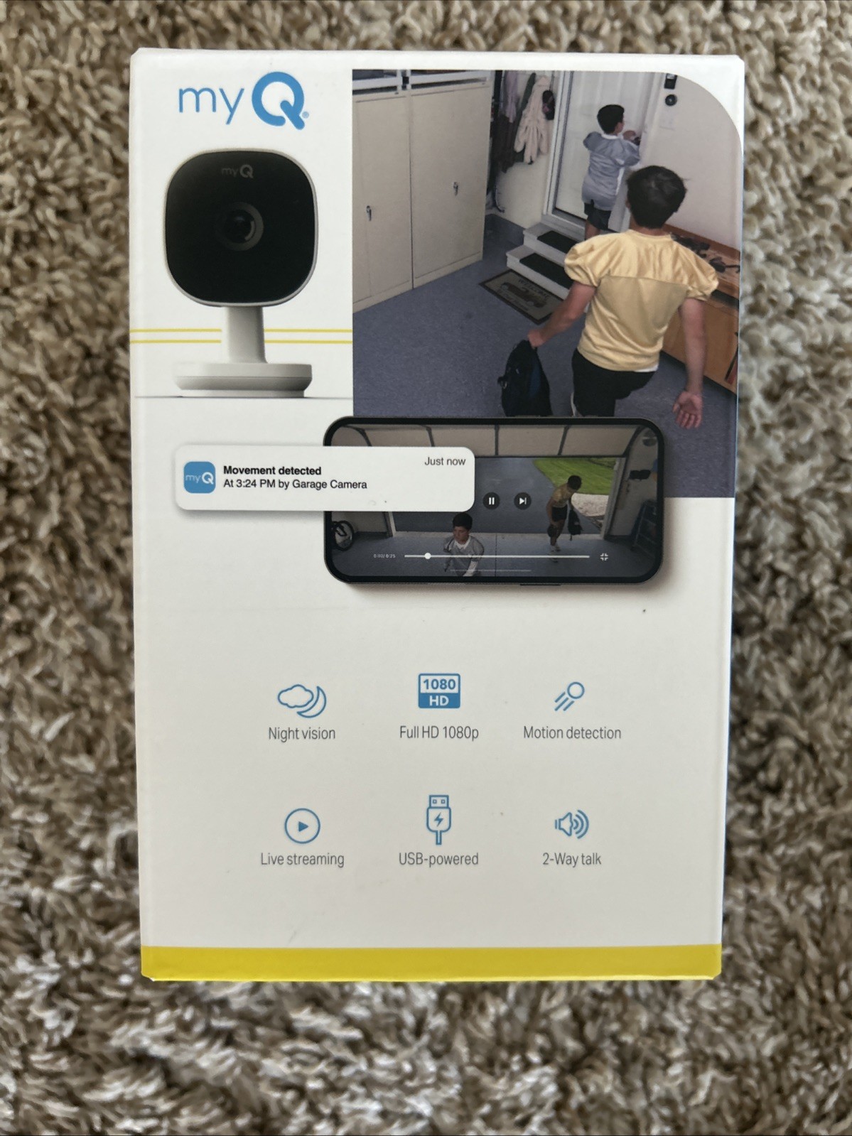 Chamberlain myQ Smart Garage Home Security Camera Sealed
