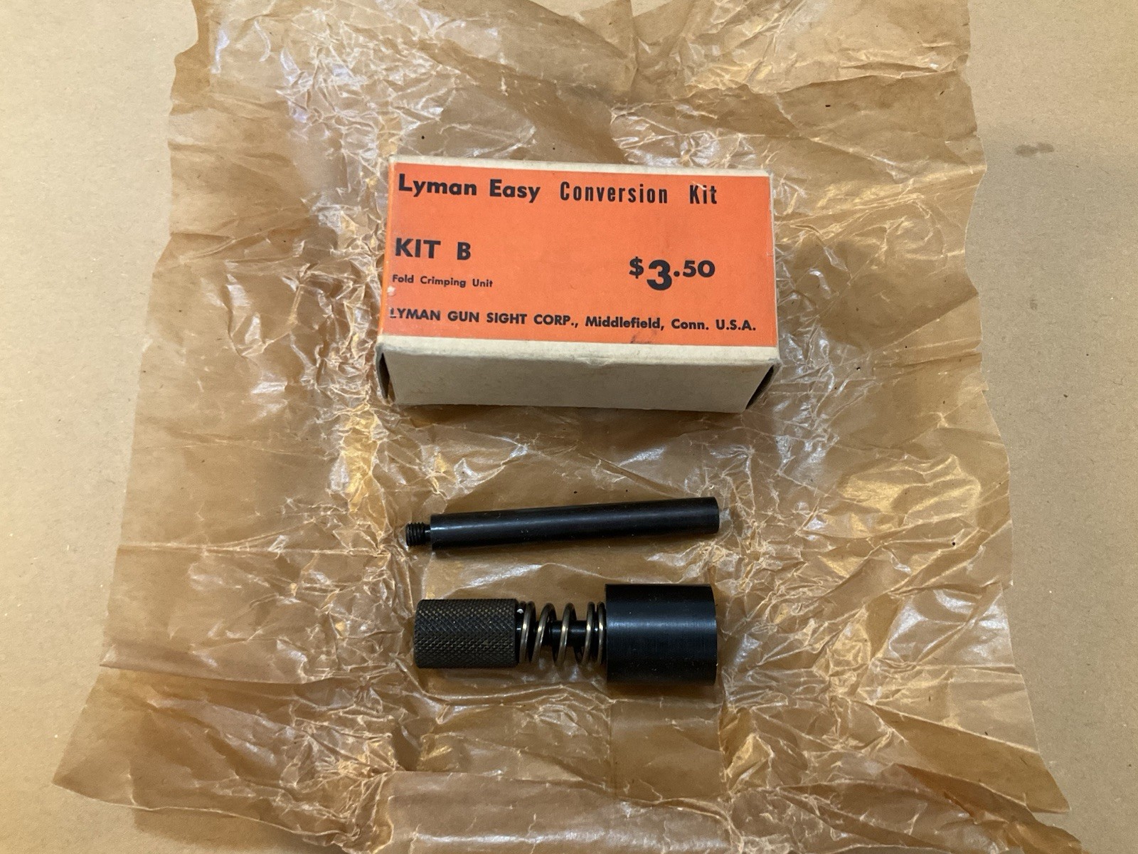 Lyman 20 Gauge Easy Conversion Kit B Fold Crimping Unit