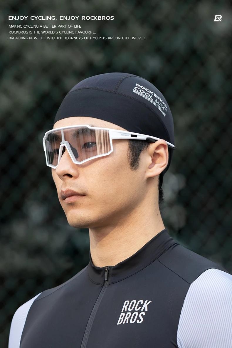 Rockbros Cycling Cap Breathable Quick-drying Helmet Hat Inner Cap Upf50 Sun Prot
