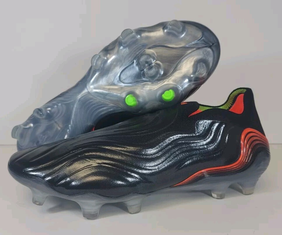 Adidas Copa Sense+ FG Men's Size 7 Black Red Soccer Cleats Boots GW3608 Wmn 8