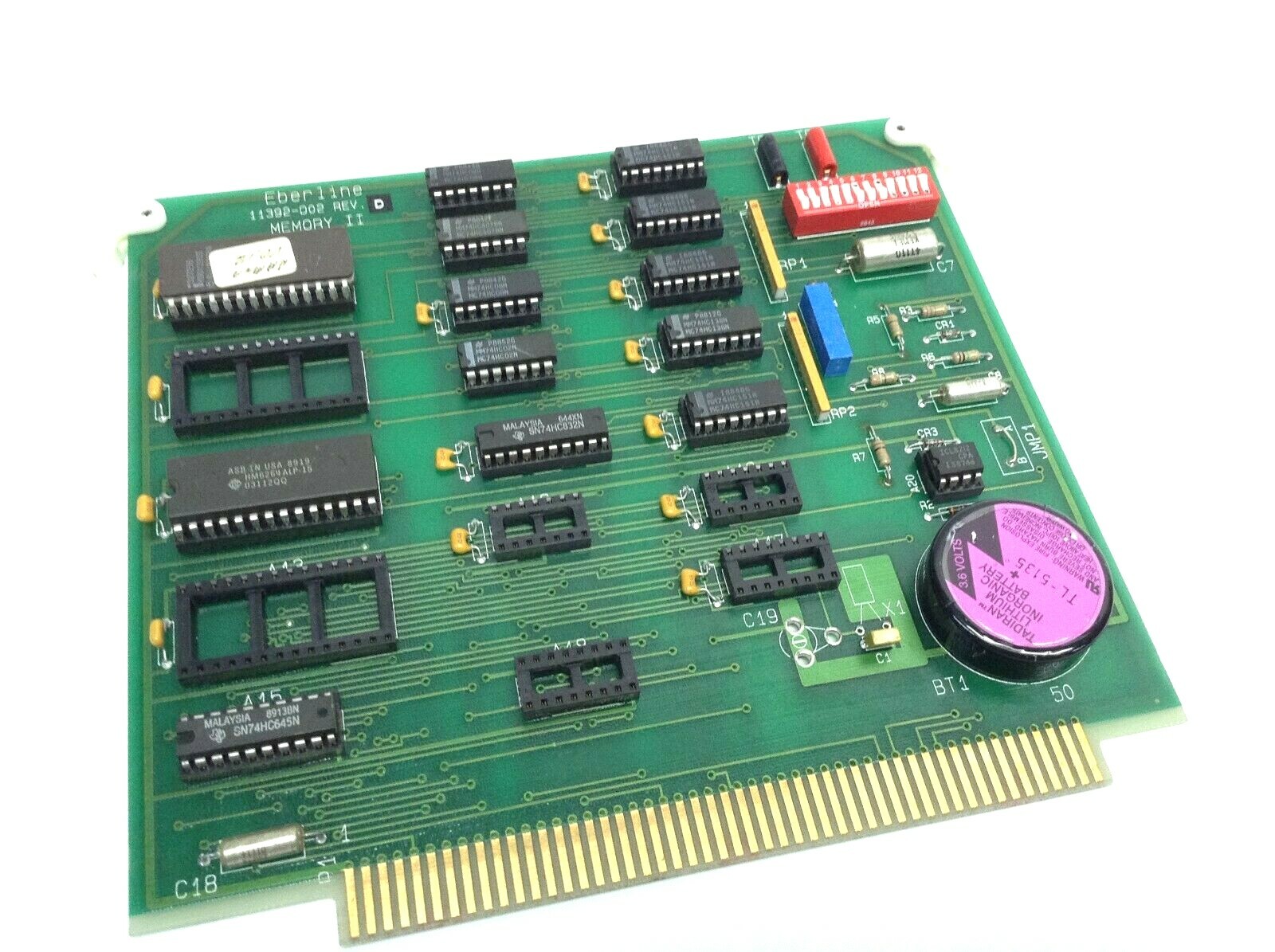 Eberline 11392-D02 Rev D Memory II PCB Circuit Board