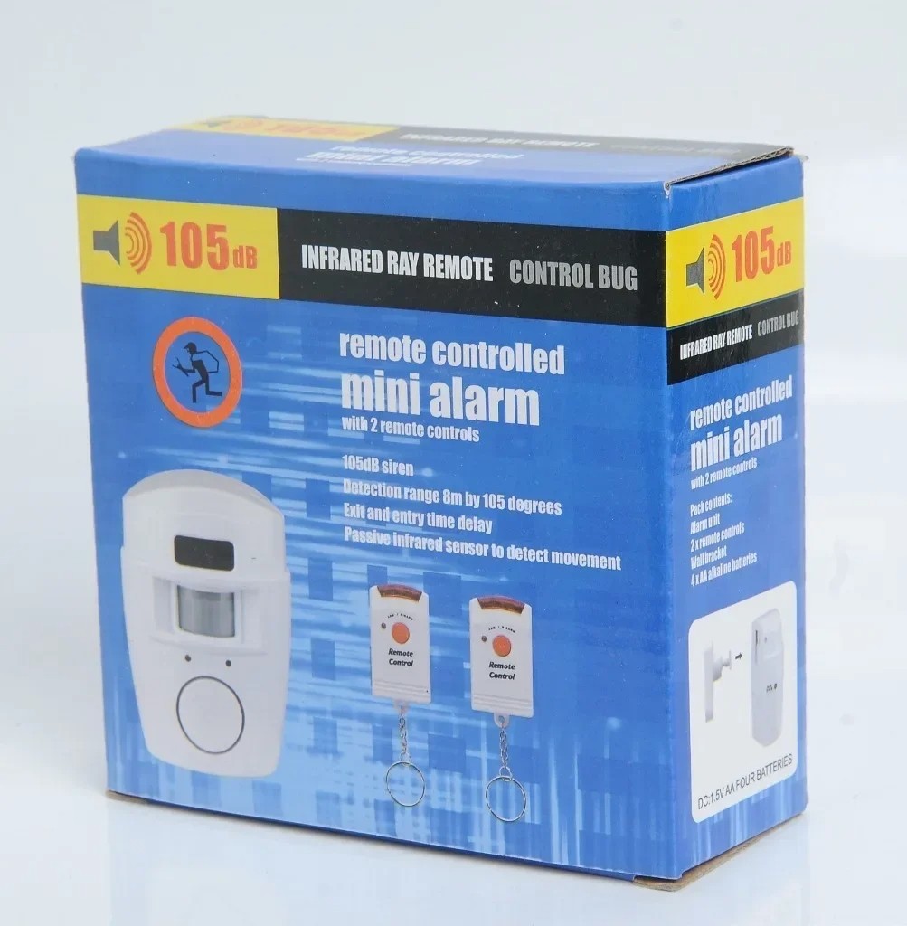 Wireless Driveway Alarm Infrared Motion Sensor Home Garage Alert Security System